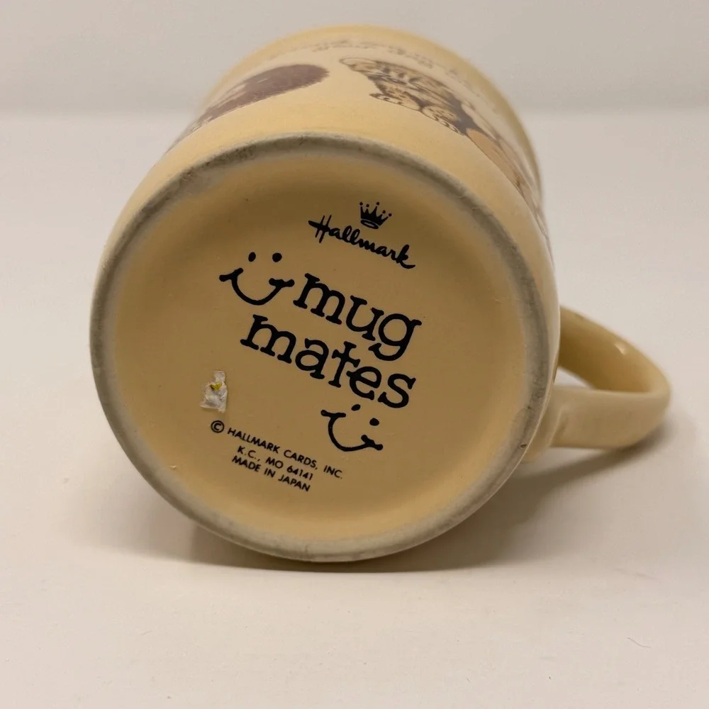 Vintage Hallmark Mugs Set‎ of 4 – Inspirational Religious Friendship – Japan